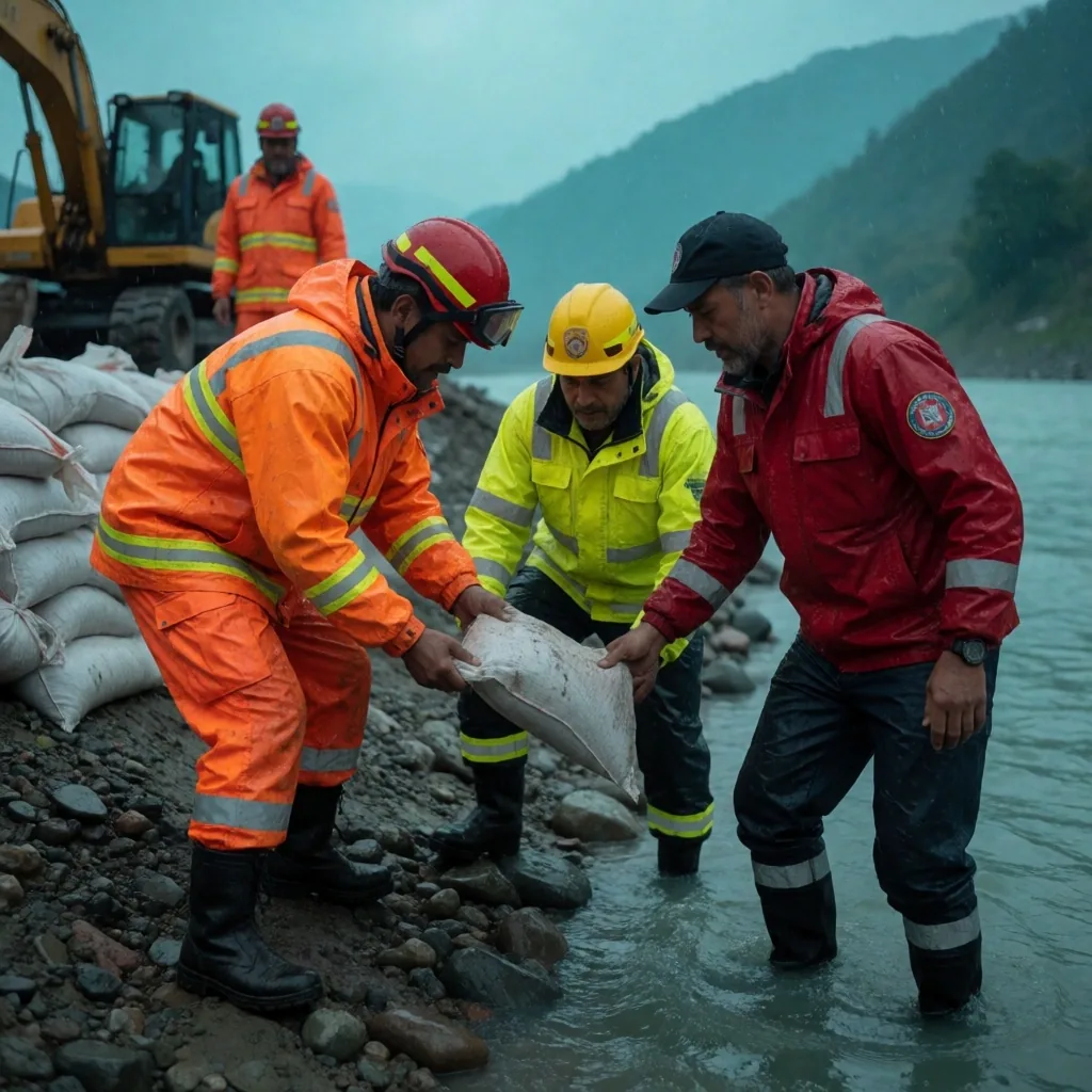 Coordinación de respuesta ante inundaciones