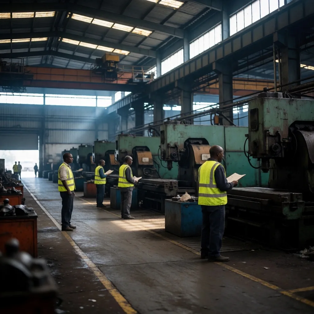 Operaciones industriales en Kenia