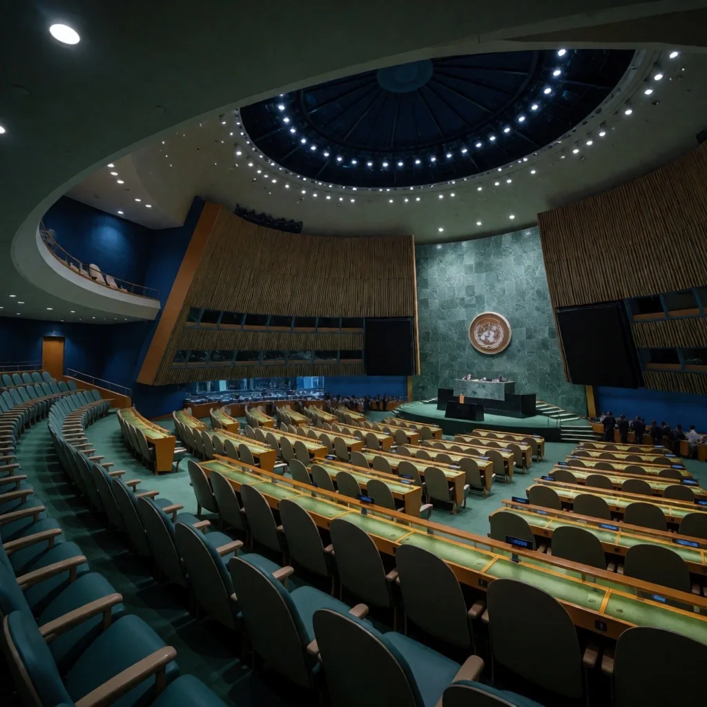 Salón de asamblea internacional
